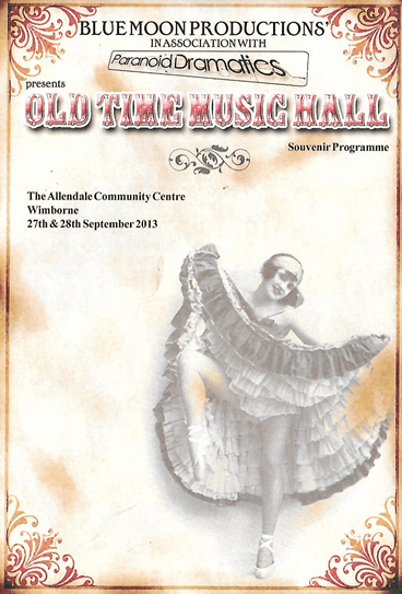 Old Time Musical Hall Allendale Centre Old Time Musical Hall Allendale Centre